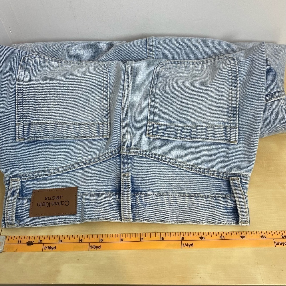 Calvin Klein • cargo denim midi skirt - Picture 12 of 14